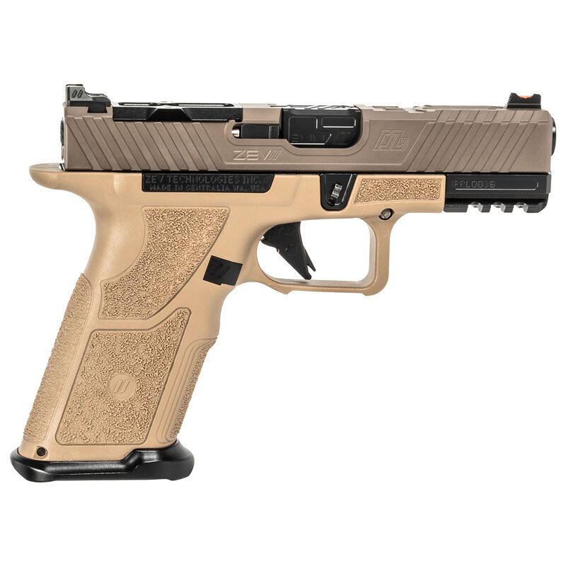 Zev OZ9C ELITE X-GRIP 9mm Pistol - FDE - Shark Coast Tactical