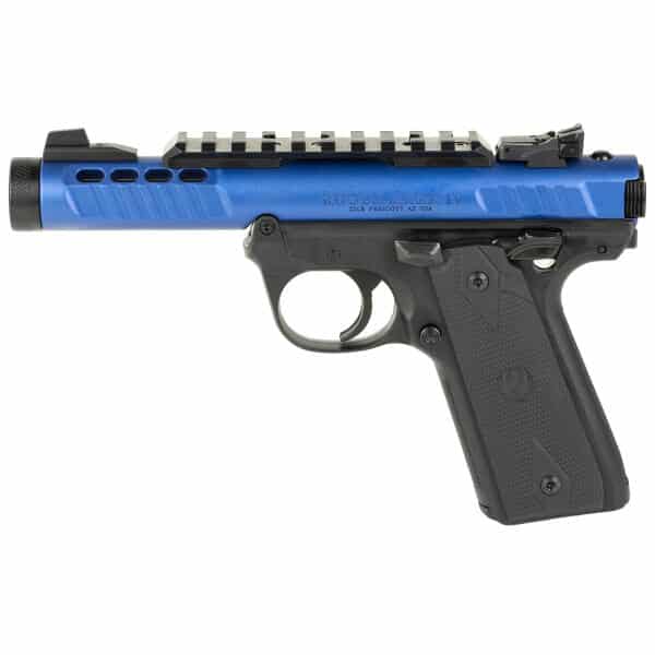 Ruger Mark IV 22/45 Lite .22 LR 4.4" Pistol - Anodized Blue