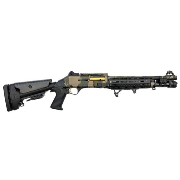 Orthos Raider S4 12GA 14" Short-Barrel Shotgun - Woodland Camo Elite