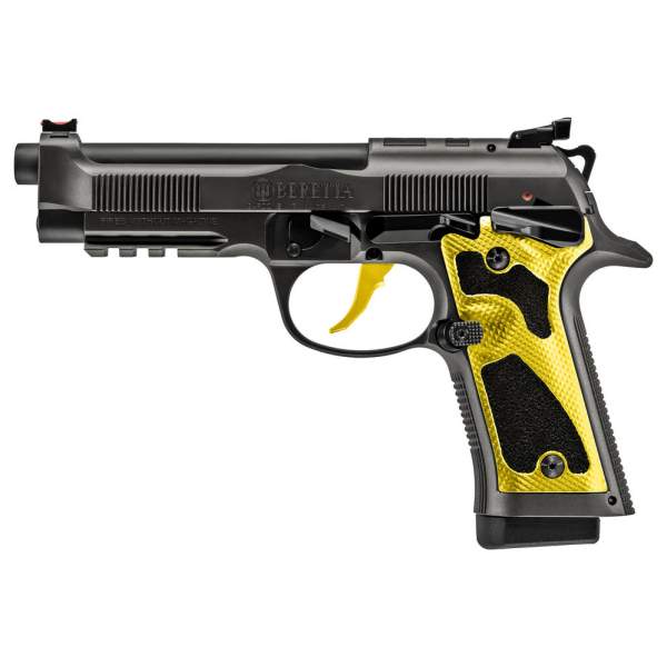 Beretta 92XI Performance Dark Series 9mm 4.9" Pistol - Solar Flare