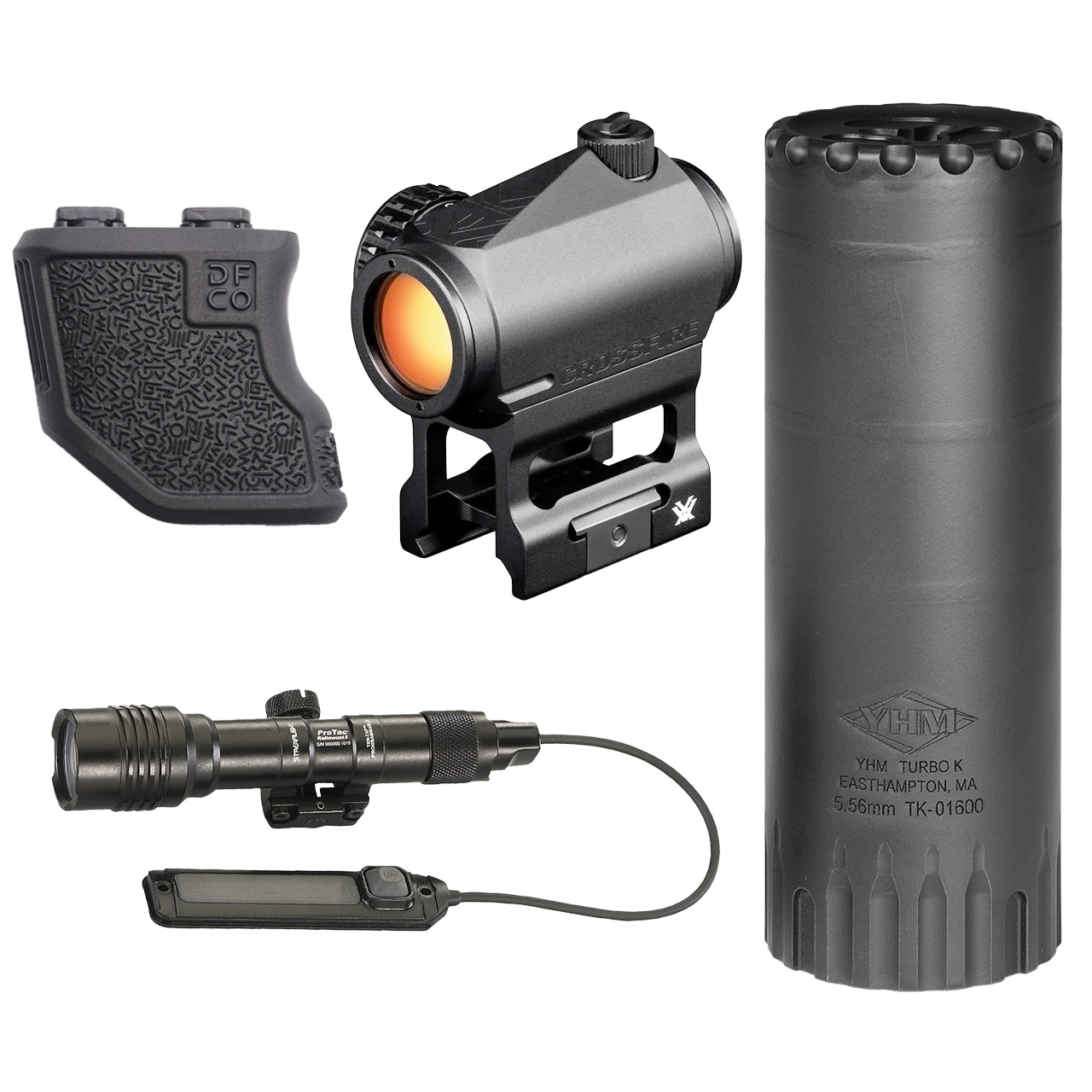 Shark Coast Tactical Sneeky Pete SD-556 Deluxe 5.56 NATO 7.5" Suppressed Pistol - Image 3