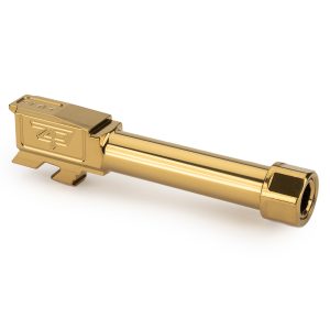 ZP Threaded Barrel for G43X - TiN Gold