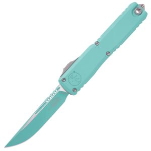 Microtech Ultratech ZBP Auto OTF 3.55" M390BK Drop Point Blade - Baja Cerakote