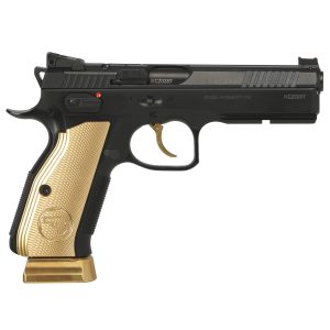 CZ Shadow 2 Gold Digger 9mm 4.89" DA/SA Pistol - Gold (TALO Exclusive)
