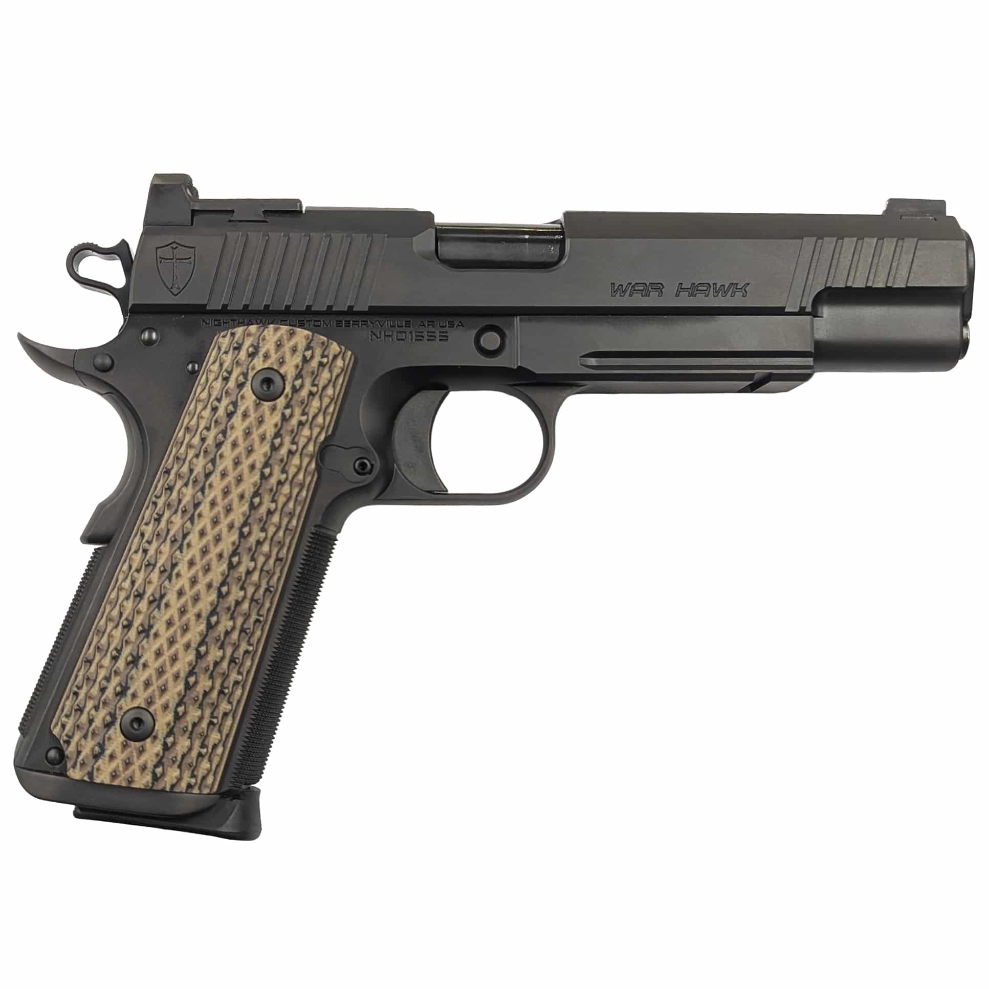 Nighthawk Custom War Hawk Government .45ACP 5" 1911 Pistol - Image 2