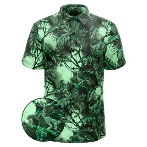 Retro Rifle "Prehistoric V2 (Green)" Button Down