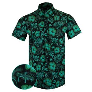 Retro Rifle "Shotgun Safari" Button Down