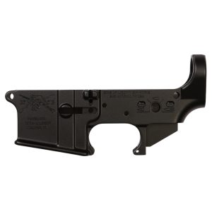 Sons of Liberty ANGRY PATRIOT .223/5.56 Stripped Lower Receiver - Black Anodized