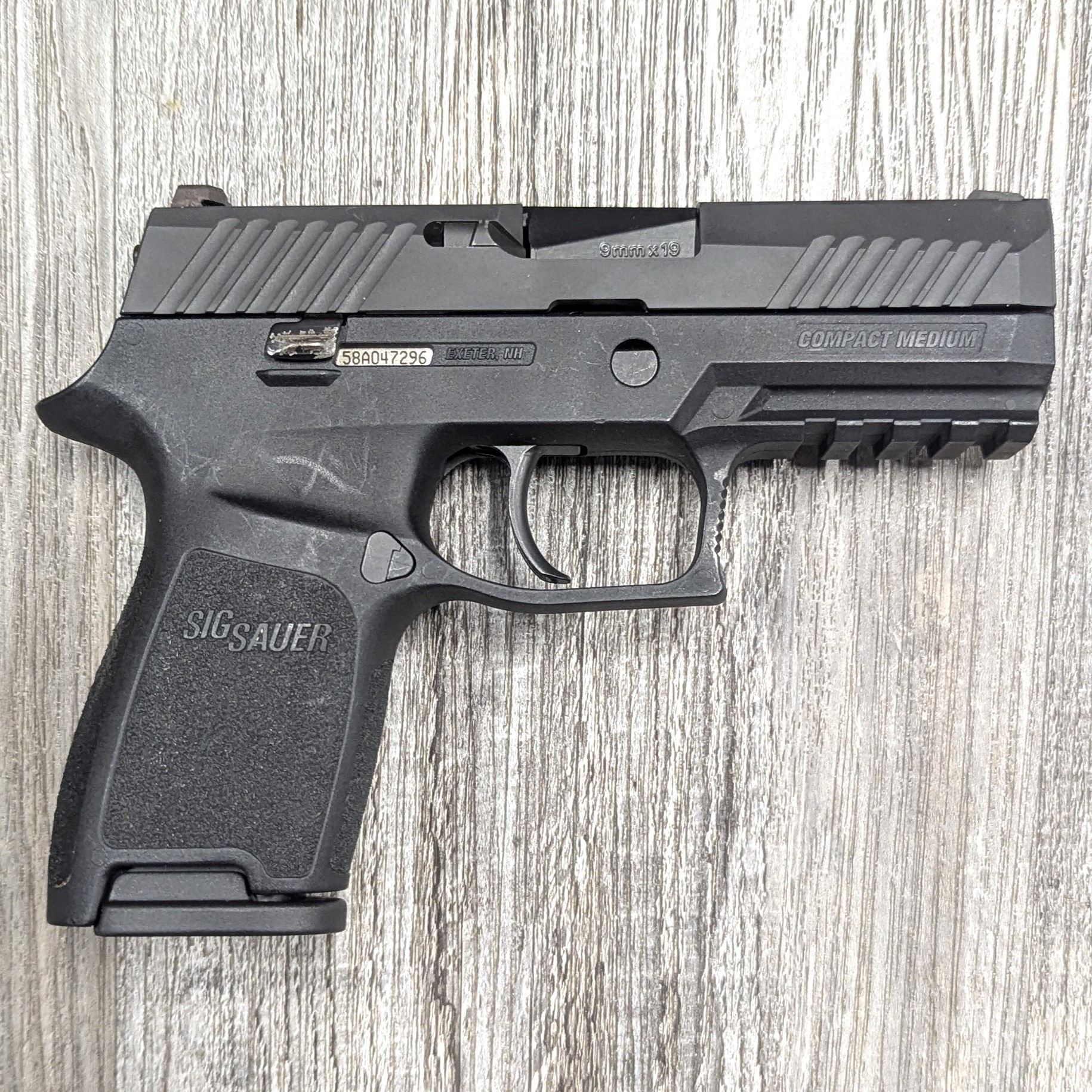 Used Sig Sauer P320 Compact 9mm 3.9" Pistol - Image 2