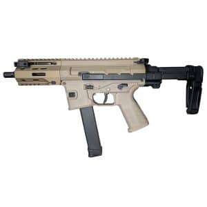 B&T SPC9 PDW (Glock Mag) 9mm 6" Pistol - Coyote Tan