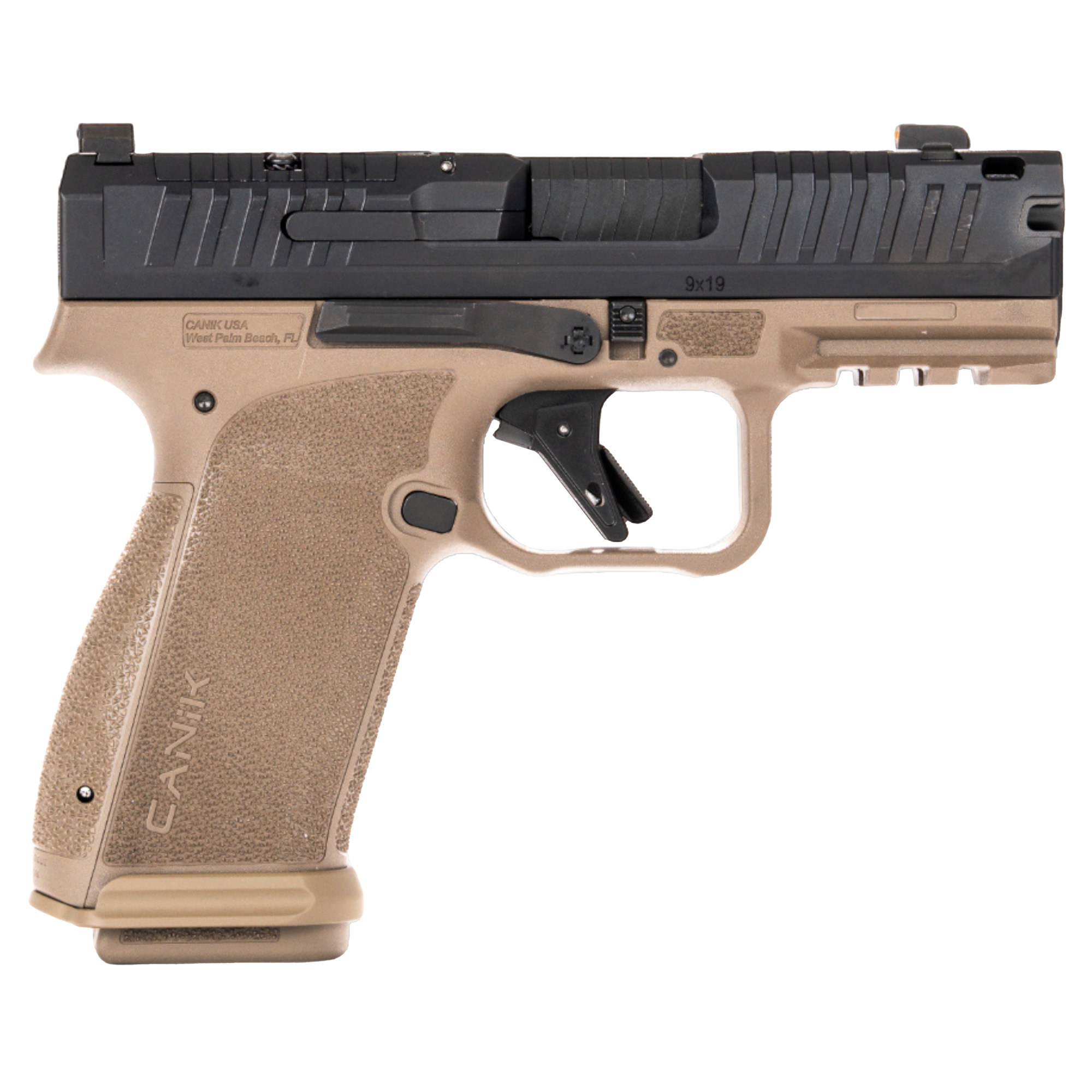 Canik Mete MC9 PRIME 9mm 3.64" Pistol - Black/FDE - Image 2