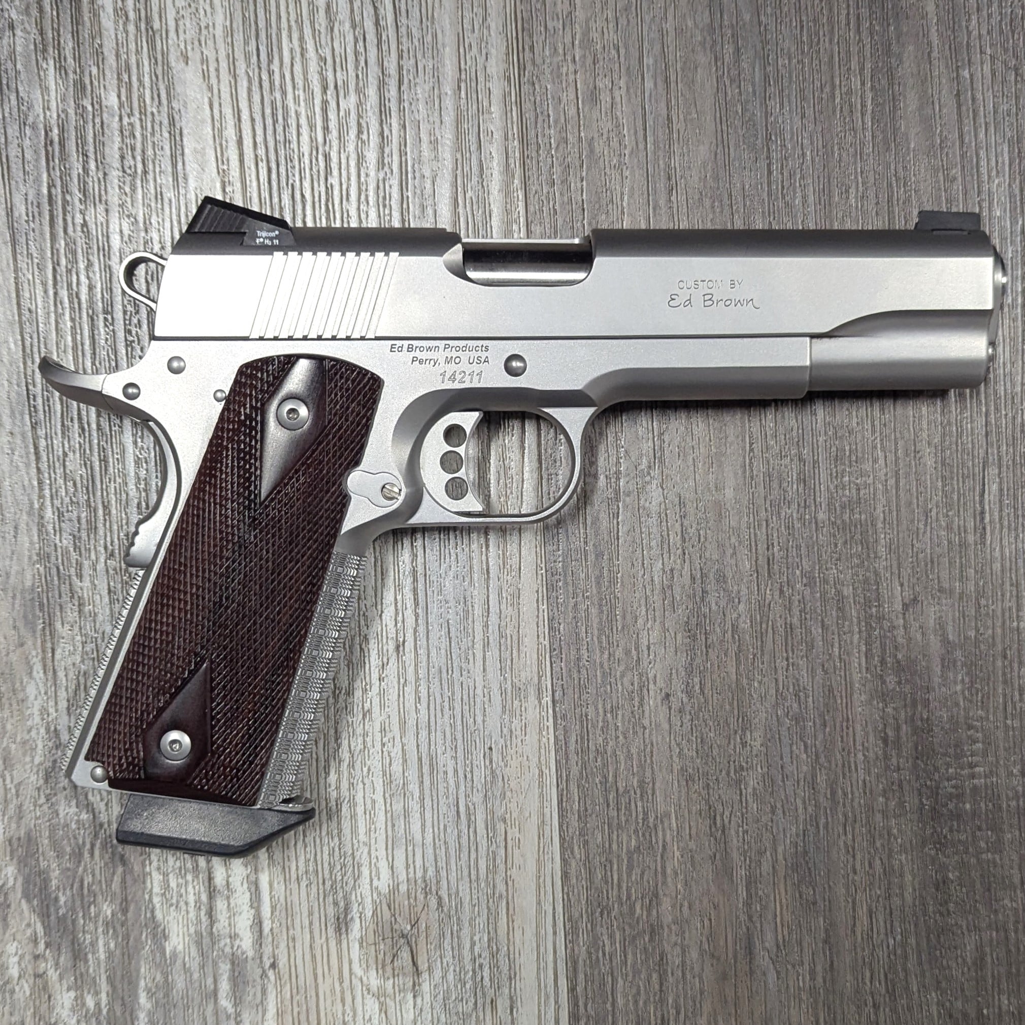 Used Ed Brown Executive Elite II .45 ACP 5" 1911 Pistol - Image 2