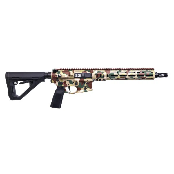 Sons of Liberty Gun Works MK1 CAR 5.56 NATO 14.5" Rifle - Jungle Frog Cerakote