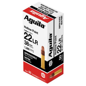 Aguila 22LR Copper Plated HP 38GR - Box of 50